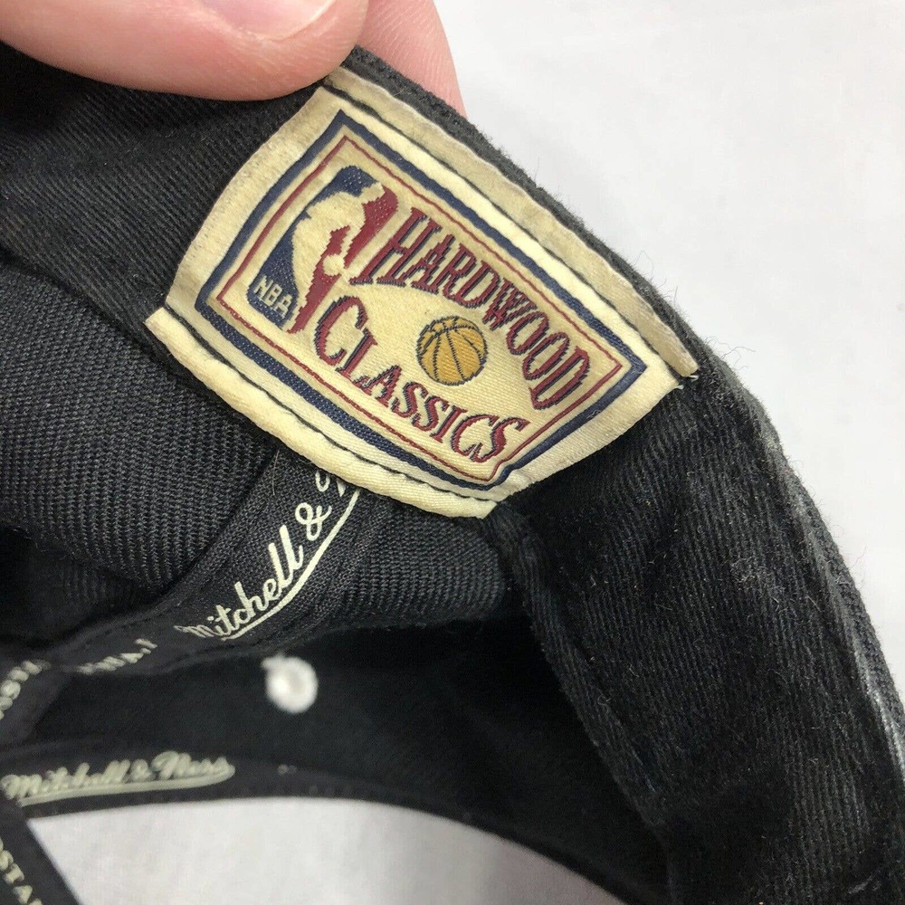 Mitchell & Ness San Antonio Spurs Snapback Hat Hardwood Classics Retro Cap OSFM - Picture 12 of 12